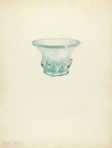 Bowl, c. 1940. Creator: Alvin Shiren