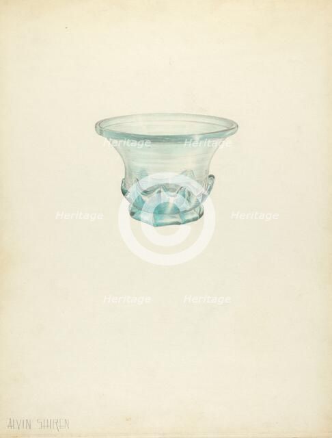 Bowl, c. 1940. Creator: Alvin Shiren.