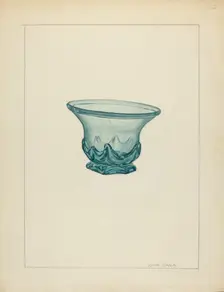 Bowl, c. 1940. Creator: John Dana