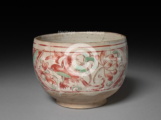 Bowl, Cizhou ware, 13th-14th Century. Creator: Unknown.