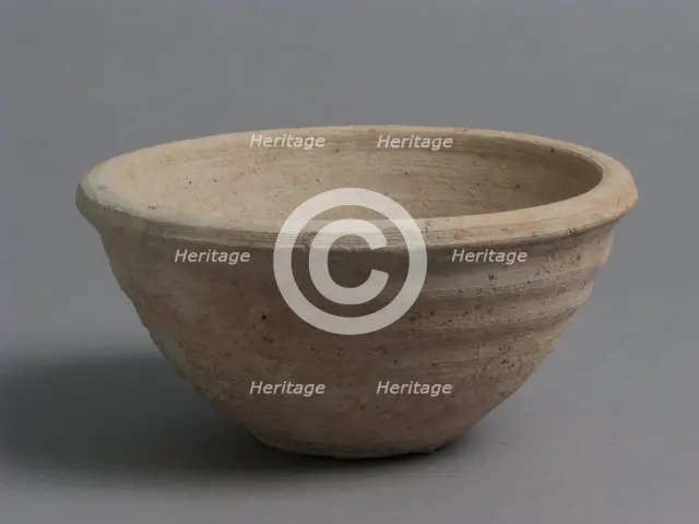 Bowl, Coptic, 4th-7th century. Creator: Unknown.