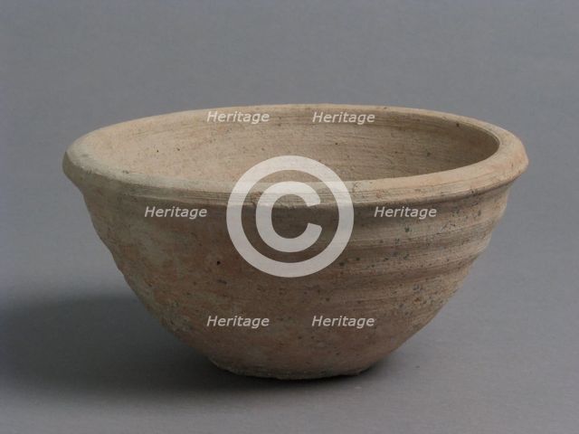 Bowl, Coptic, 4th-7th century. Creator: Unknown.