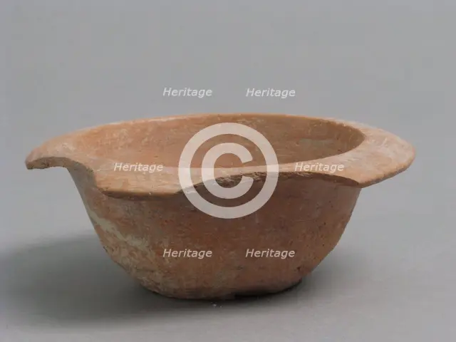 Bowl, Coptic, 4th-7th century. Creator: Unknown.