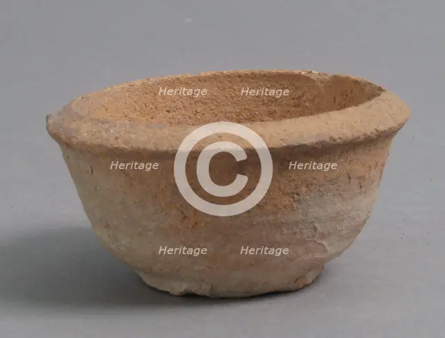 Bowl, Coptic, 4th-7th century. Creator: Unknown.