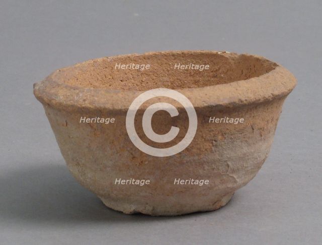 Bowl, Coptic, 4th-7th century. Creator: Unknown.