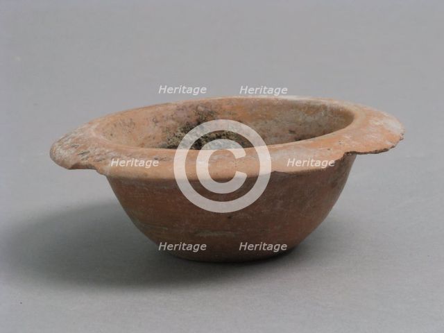 Bowl, Coptic, 4th-7th century. Creator: Unknown.