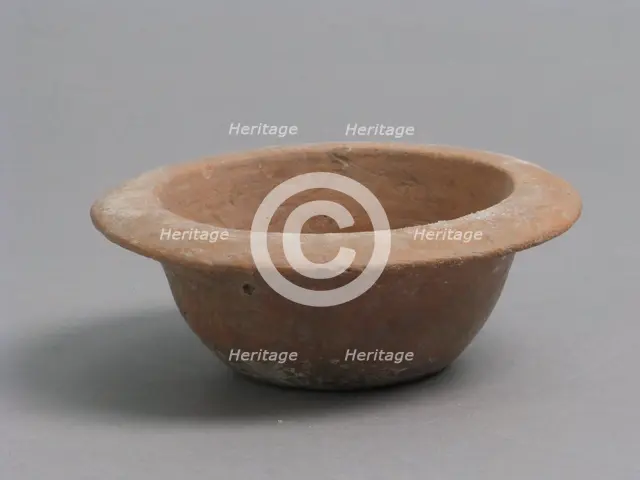 Bowl, Coptic, 4th-7th century. Creator: Unknown.