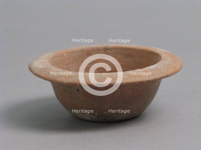 Bowl, Coptic, 4th-7th century. Creator: Unknown.