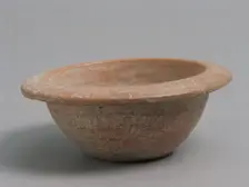 Bowl, Coptic, 4th-7th century. Creator: Unknown