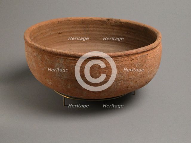 Bowl, Coptic, 4th-7th century. Creator: Unknown.