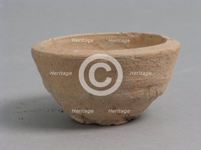 Bowl, Coptic, 4th-7th century. Creator: Unknown.