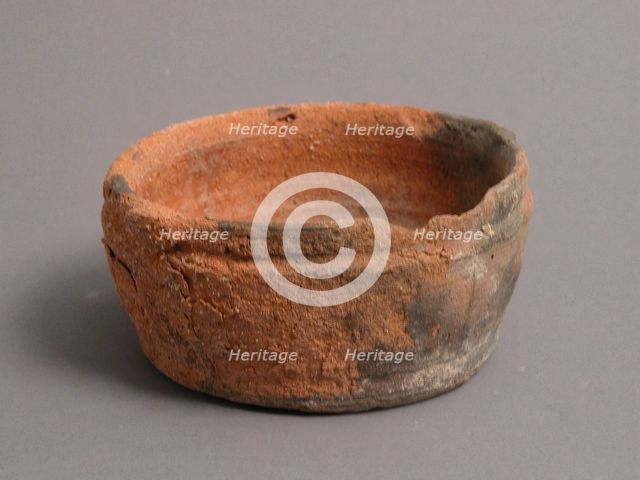 Bowl, Coptic, 4th-7th century. Creator: Unknown.