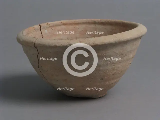 Bowl, Coptic, 4th-7th century. Creator: Unknown.