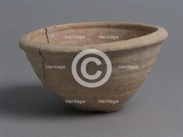 Bowl, Coptic, 4th-7th century. Creator: Unknown.