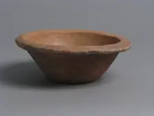 Bowl, Coptic, 4th-7th century. Creator: Unknown