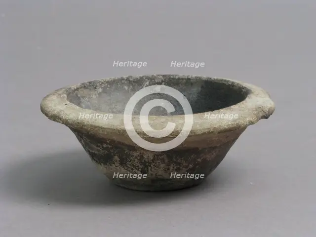Bowl, Coptic, 4th-7th century. Creator: Unknown.