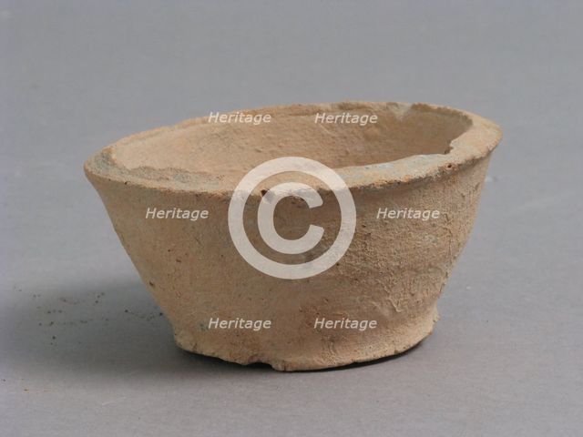 Bowl, Coptic, 4th-7th century. Creator: Unknown.