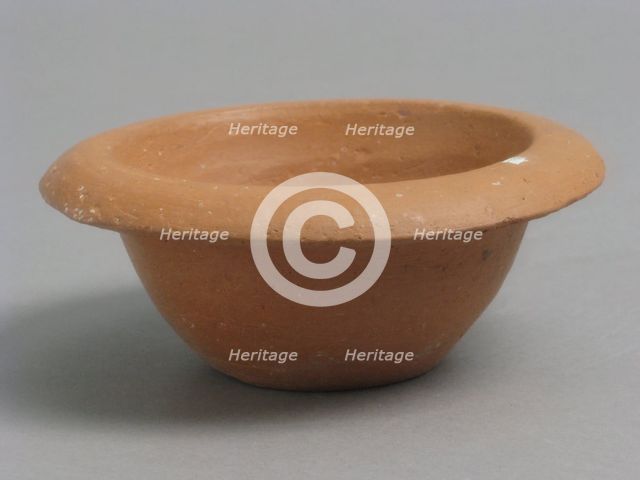 Bowl, Coptic, 4th-7th century. Creator: Unknown.