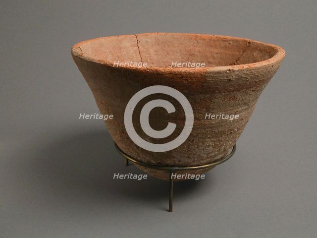Bowl, Coptic, 4th-7th century. Creator: Unknown.