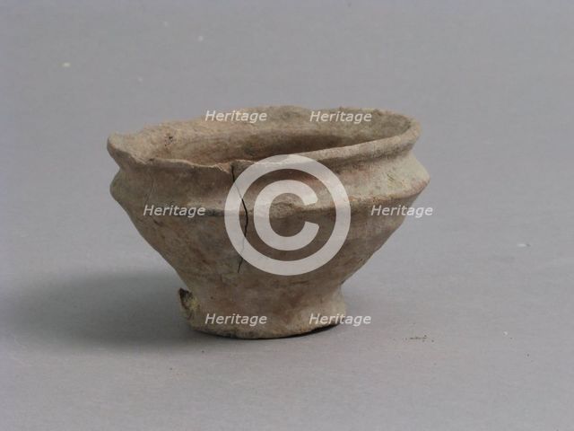 Bowl, Coptic, 4th-7th century. Creator: Unknown.