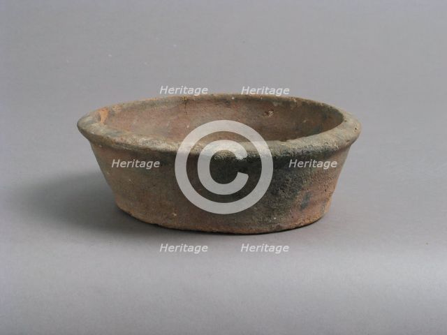 Bowl, Coptic, 4th-7th century. Creator: Unknown.