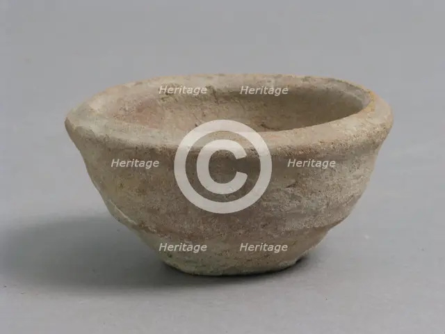 Bowl, Coptic, 4th-7th century. Creator: Unknown.