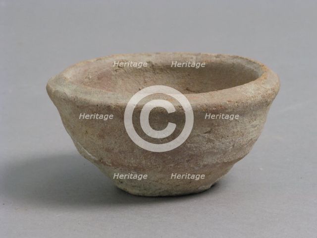 Bowl, Coptic, 4th-7th century. Creator: Unknown.