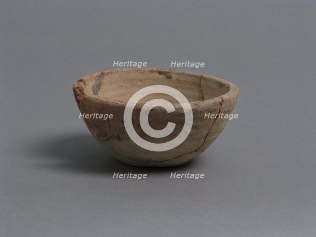 Bowl, Coptic, 4th-7th century. Creator: Unknown.