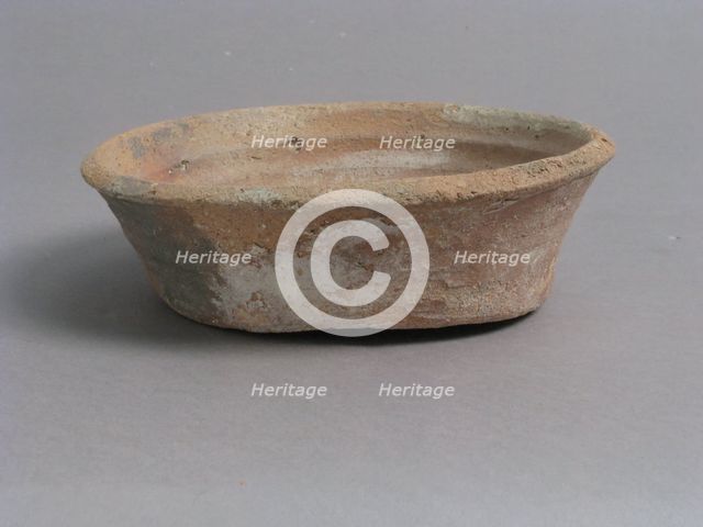 Bowl, Coptic, 4th-7th century. Creator: Unknown.