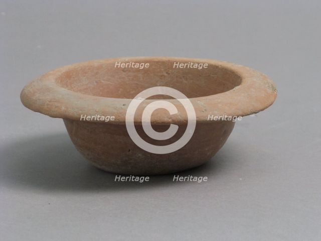 Bowl, Coptic, 4th-7th century. Creator: Unknown.