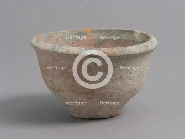 Bowl, Coptic, 4th-7th century. Creator: Unknown.