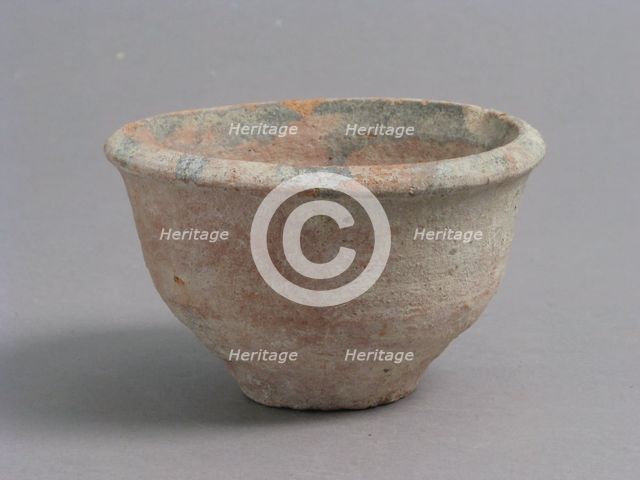 Bowl, Coptic, 4th-7th century. Creator: Unknown.