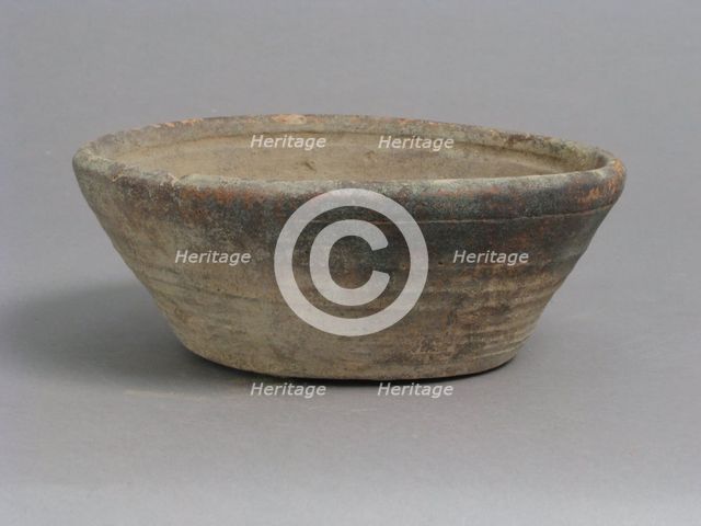 Bowl, Coptic, 4th-7th century. Creator: Unknown.
