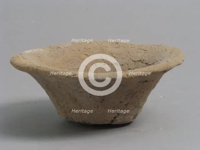 Bowl, Coptic, 4th-7th century. Creator: Unknown.