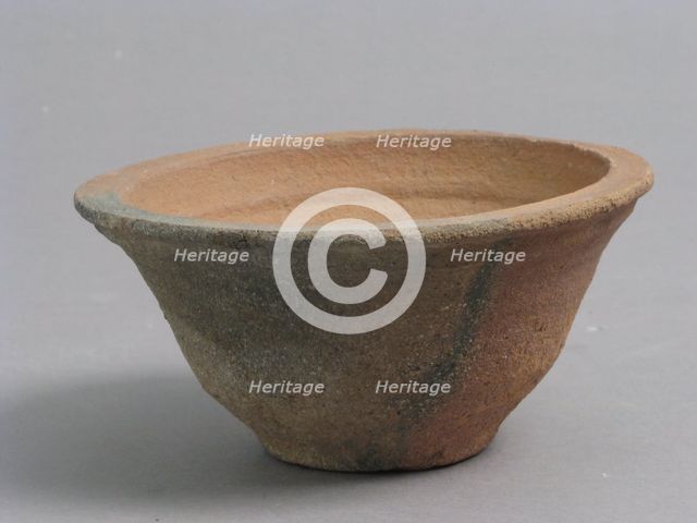 Bowl, Coptic, 4th-7th century. Creator: Unknown.