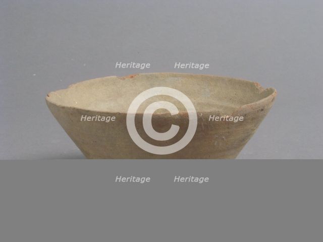 Bowl, Coptic, 4th-7th century. Creator: Unknown.