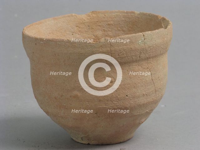 Bowl, Coptic, 4th-7th century. Creator: Unknown.