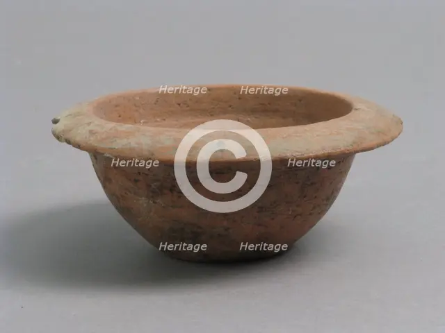 Bowl, Coptic, 4th-7th century. Creator: Unknown.