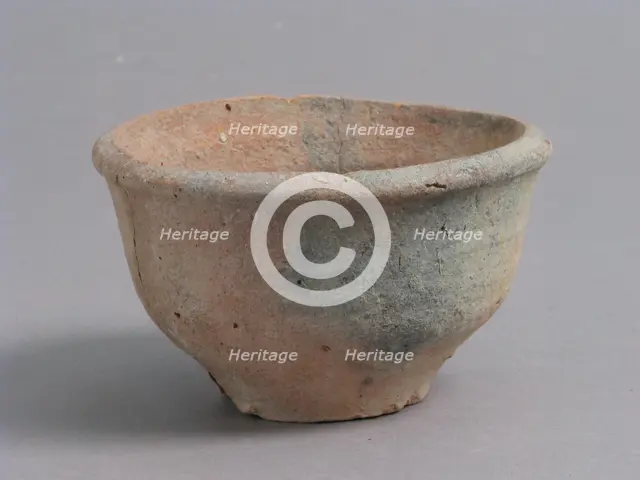 Bowl, Coptic, 4th-7th century. Creator: Unknown.