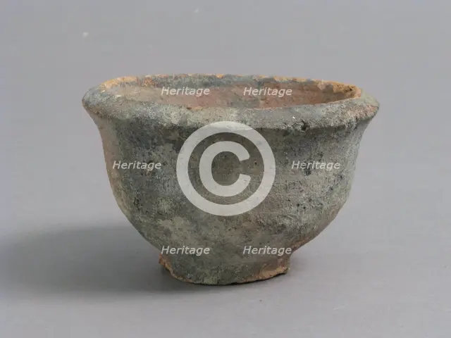 Bowl, Coptic, 4th-7th century. Creator: Unknown.