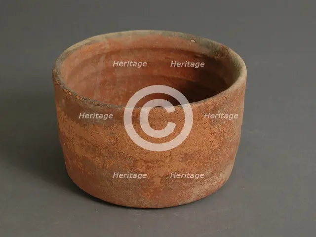 Bowl, Coptic, 4th-7th century. Creator: Unknown.