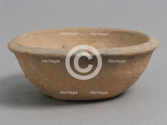 Bowl, Coptic, 4th-7th century. Creator: Unknown.