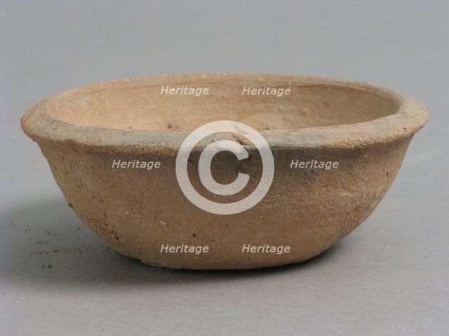 Bowl, Coptic, 4th-7th century. Creator: Unknown.