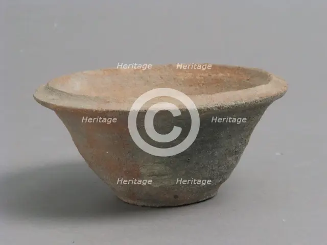 Bowl, Coptic, 4th-7th century. Creator: Unknown.