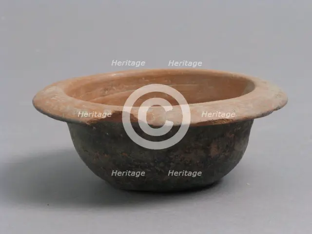 Bowl, Coptic, 4th-7th century. Creator: Unknown.