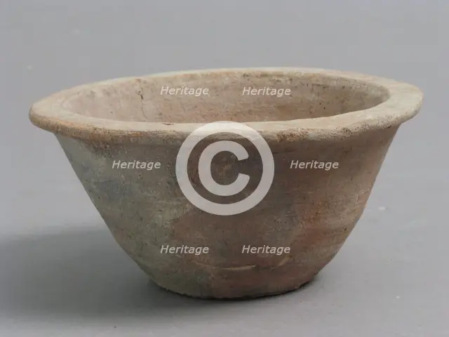 Bowl, Coptic, 4th-7th century. Creator: Unknown.