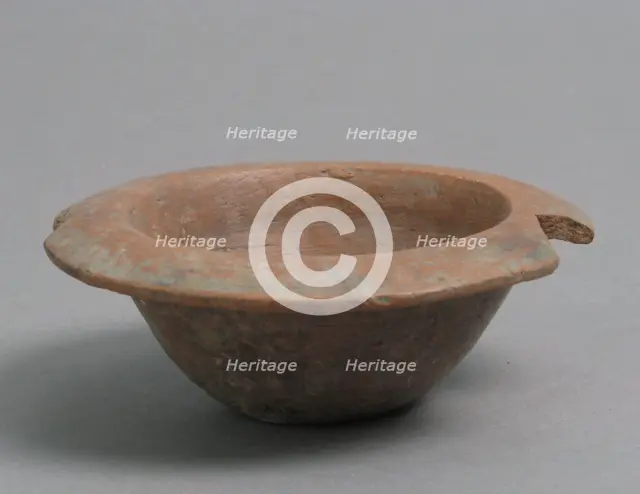 Bowl, Coptic, 4th-7th century. Creator: Unknown.