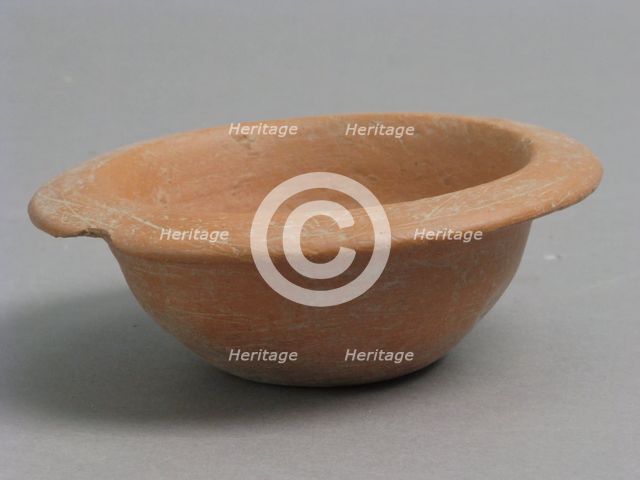 Bowl, Coptic, 4th-7th century. Creator: Unknown.