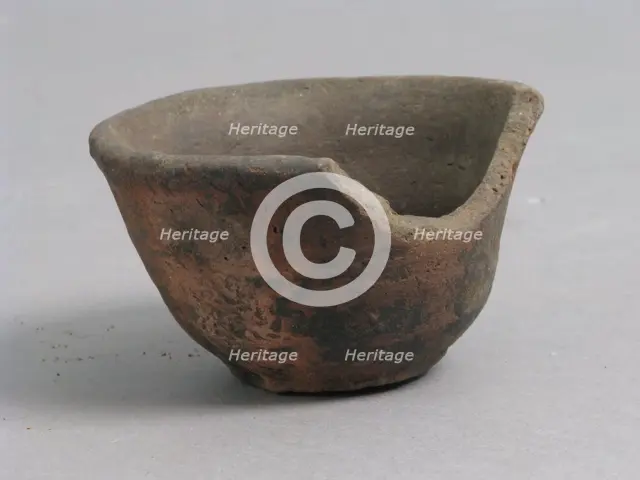 Bowl, Coptic, 4th-7th century. Creator: Unknown.