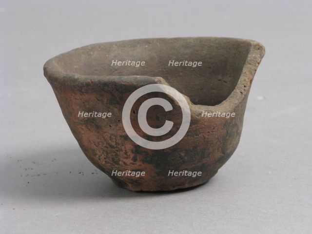 Bowl, Coptic, 4th-7th century. Creator: Unknown.